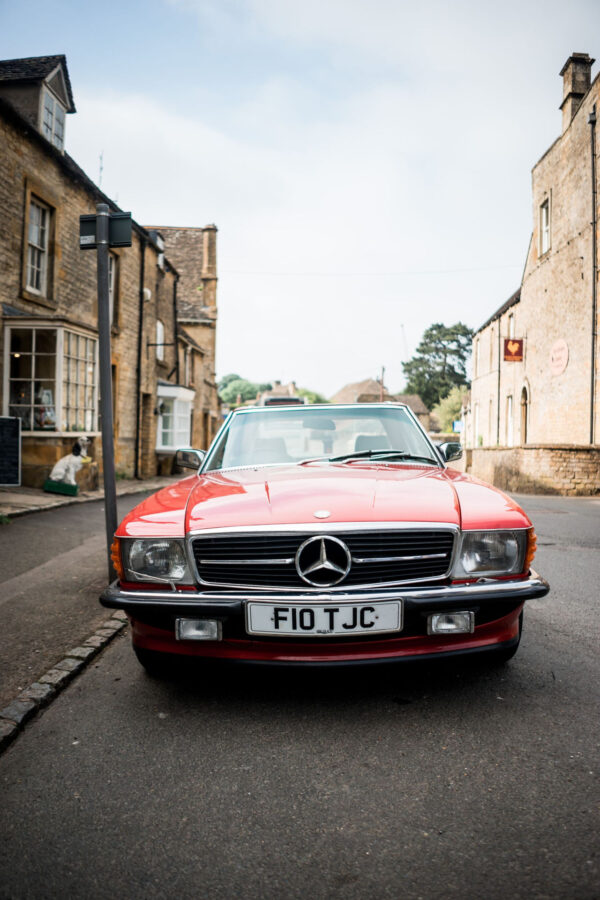 Red Mercedes AMG